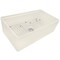 Ruvati 33 inch Fireclay Workstation Farmhouse Kitchen Sink Apron Front Single Bowl Biscuit Sand RVL2387BS - alternate 2